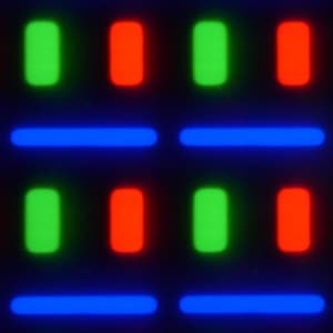 Результаты тестирования экрана BlackBerry Z30