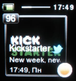 Bluetooth-браслет Sony SmartWatch