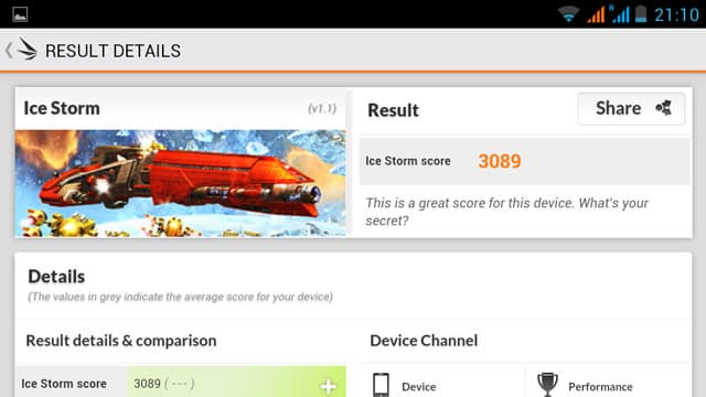 Caesar A9600 Epic Citadel benchmark Ultra Quality