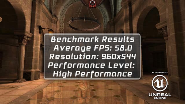 Caesar A9600 Epic Citadel benchmark High Performance