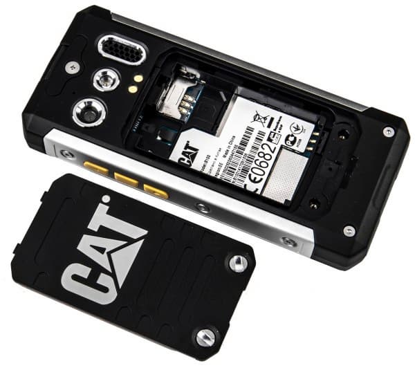 Дизайн телефона Cat B100
