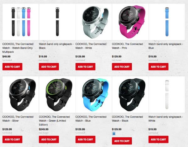 Умные часы Qualcomm Toq