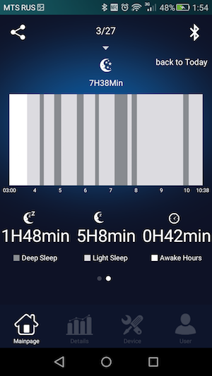 Скриншот приложения Elephone W2