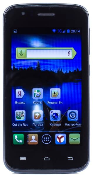 Дизайн смартфона Explay Atom