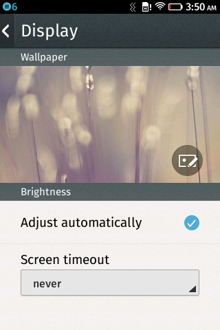 Скриншот Firefox OS
