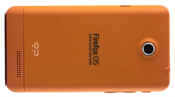 Задняя сторона смартфона Geeksphone Keon