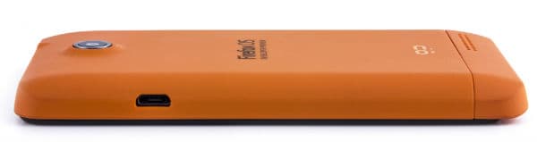 Боковая сторона смартфона Geeksphone Keon