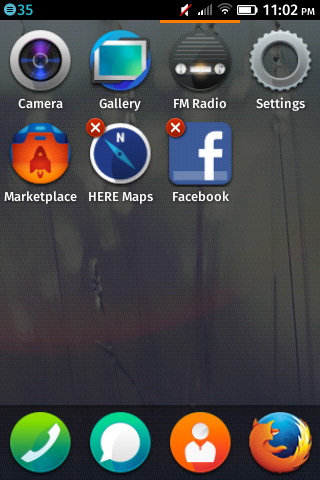 Скриншот Firefox OS
