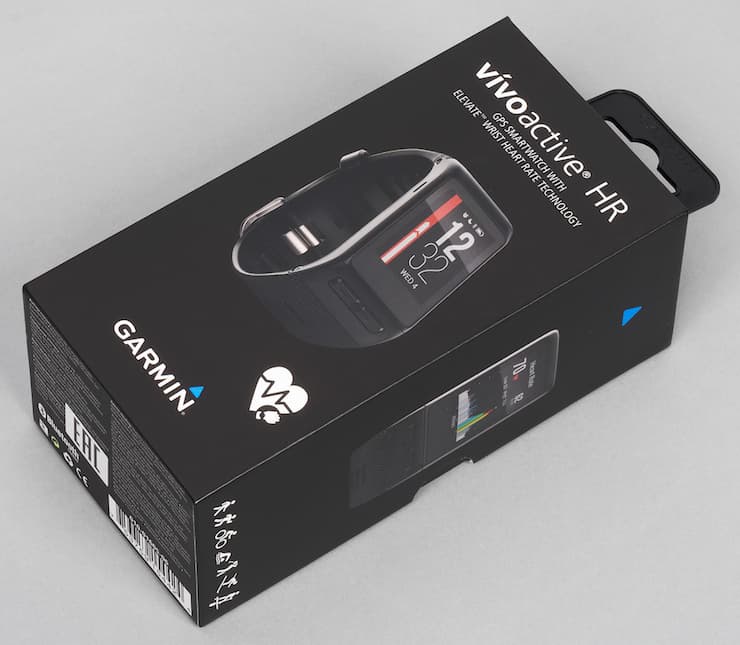 Комплектация фитнес-браслета Garmin vivosmart HR