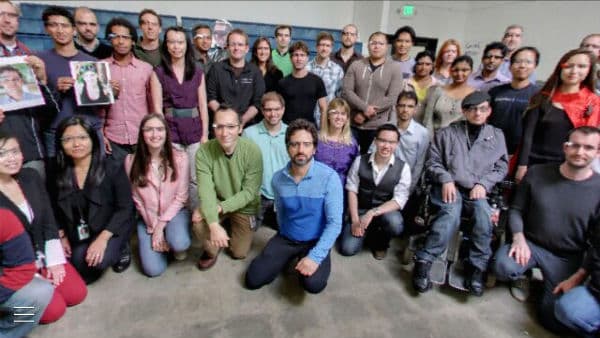 Снимок экрана умных очков Google Glass 2.0 Explorer Edition