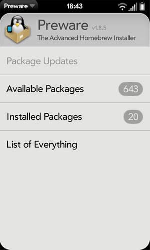Скриншот HP Pre 3