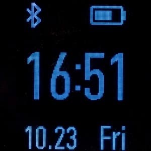 Снимок экрана фитнес-часов Huawei Honor Band Zero