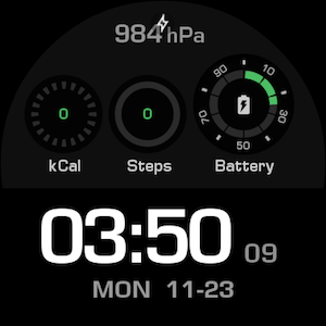Скриншот Huawei Watch