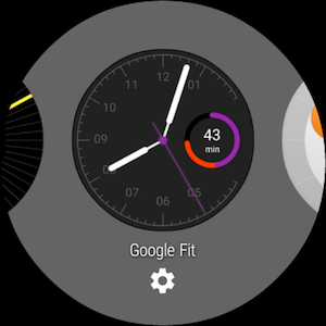 Снимок экрана Huawei Watch