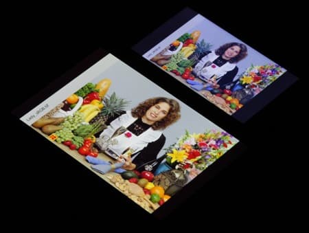 Обзор смартфона Alcatel A5 LED. Тестирование дисплея