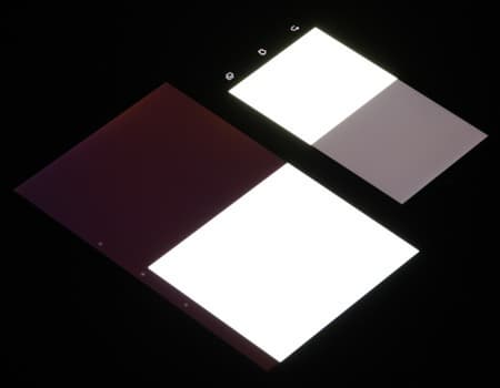 Обзор смартфона Asus Padfone Е. Тестирование дисплея