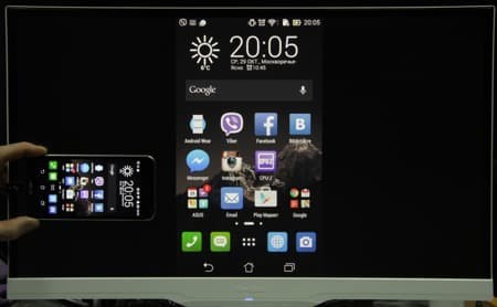 Обзор смартфона Asus Padfone S. Тестирование SlimPort