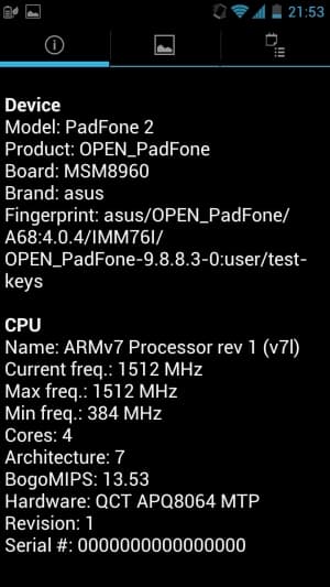 Обзор ASUS Padfone 2