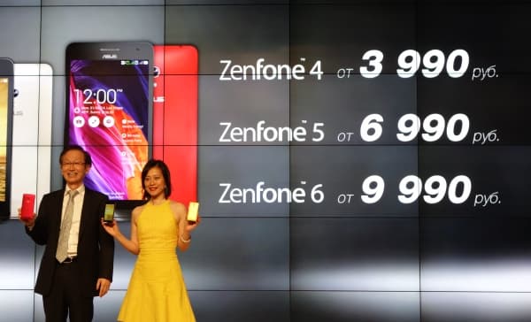 Cмартфоны Asus Zenfone