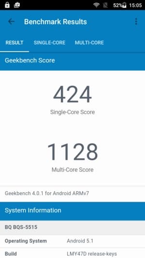 Смартфон BQ Wide BQS-5515