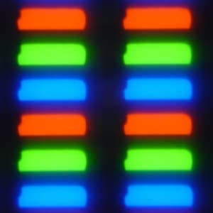 Обзор защищенного смартфона Cat B15. Тест дисплея