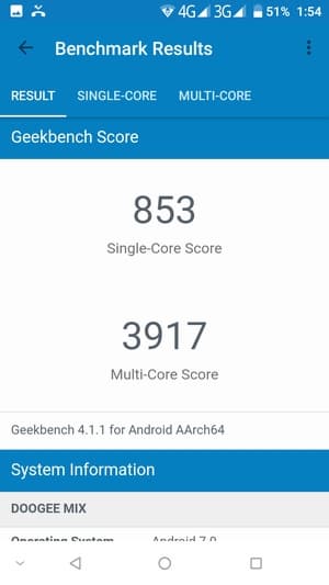Обзор смартфона Doogee Mix