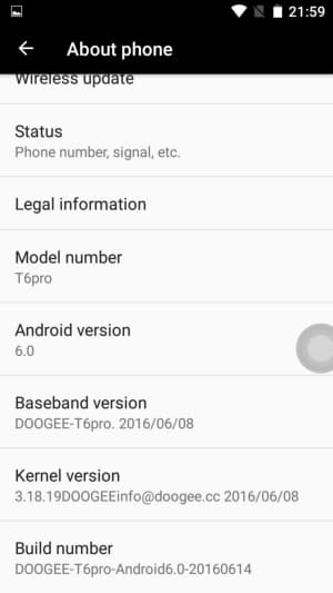 Смартфон Doogee T6 Pro