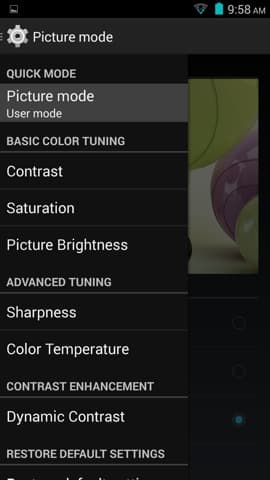 Обзор смартфона Elephone P6000. Тестирование дисплея
