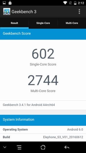 смартфон Elephone S3