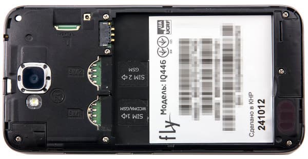 Под крышкой Fly IQ446