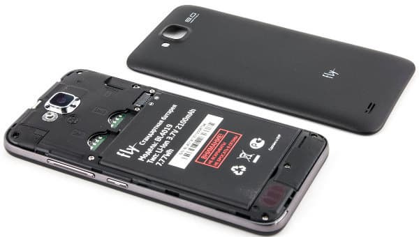 Fly IQ446 без крышки