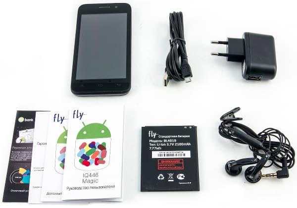 Комплект поставки Fly IQ446