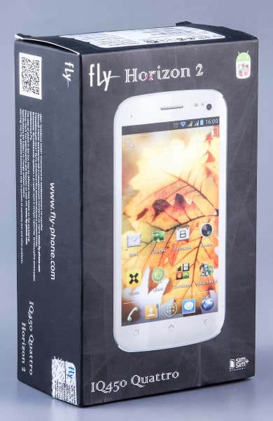 Упаковка Fly IQ450 Quattro Horizon 2