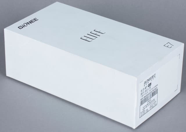 Упаковка Gionee Elife E7