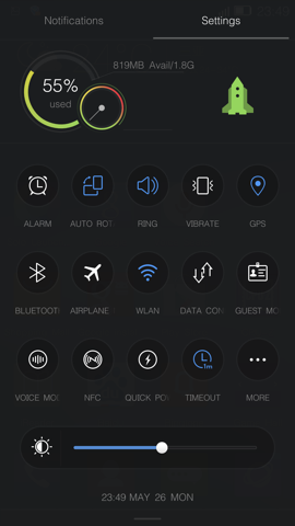 Обзор Gionee Elife E7. Скриншоты. Внешний вид ОС