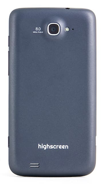 Обзор Highscreen Explosion. Обратная панель коммуникатора