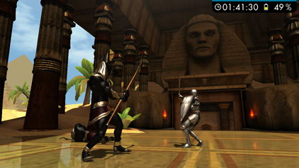 Обзор Highscreen Explosion. Скриншоты. Тест на время работы в GLBenchmark 2.5.1