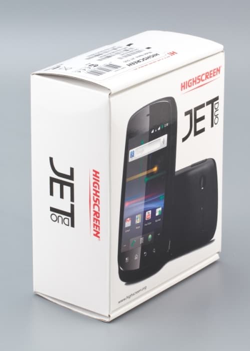 Highscreen Jet Duo упаковка