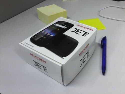 Highscreen Jet Duo пример снимка