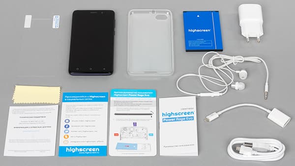 Смартфон Highscreen Power Rage Evo