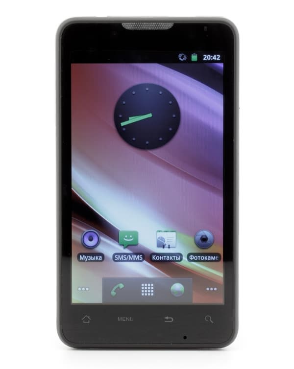 Highscreen Yummy Duo - передняя панель