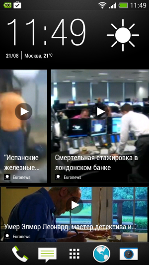 Обзор смартфона HTC One mini