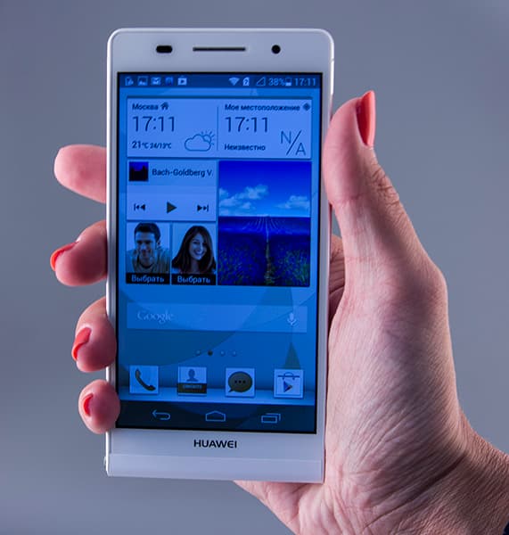 Обзор смартфона Huawei Ascend P6