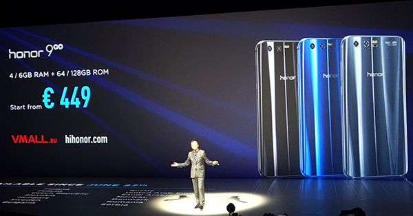 Презентация Honor 9 в Берлине