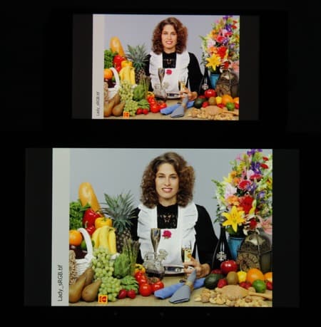 Обзор смартфона Huawei Ascend P6S. Тестирование дисплея