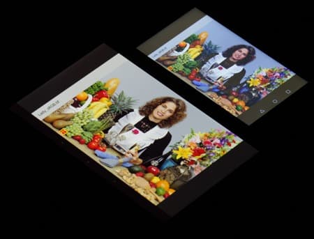 Обзор смартфона Huawei P8 Lite. Тестирование дисплея