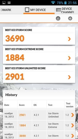 обзор смартфона LG G2