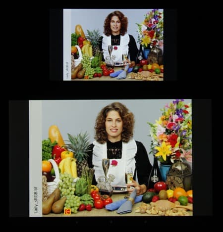 Обзор смартфона JiaYu G2F. Тестирование дисплея