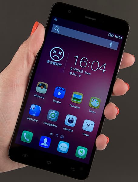 Внешний вид Jiayu S3