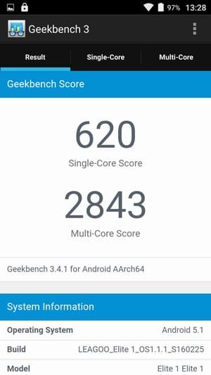 Смартфон Leagoo Elite 1